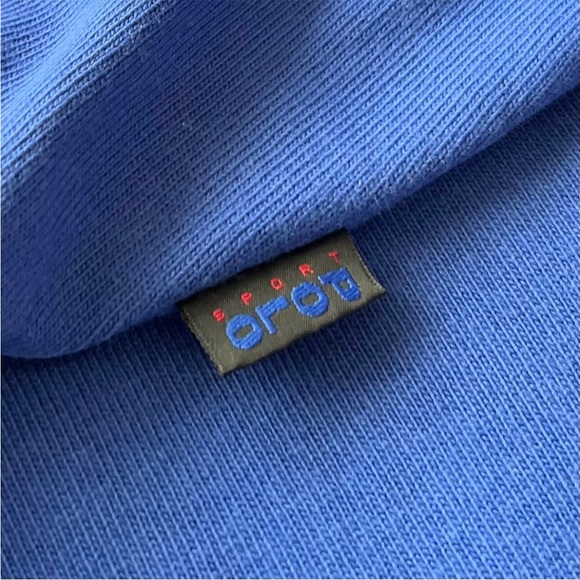 POLO SPORT Ralph Lauren Color Block Rugby Shirt Mens LARGE Classic Fit Rare L - Picture 11 of 13